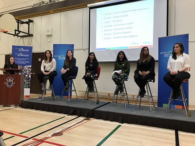 7 women panel at St. Joseph's College School