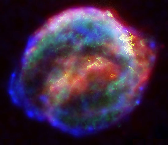 Keplers Supernova. Image © NASA