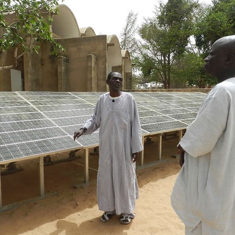 Solar panel project in Dakar, Senegal