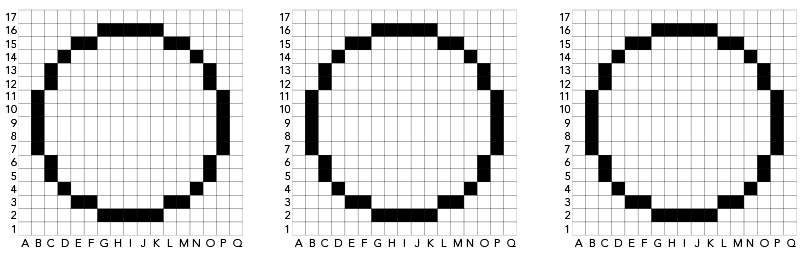 Grid for drawing robot