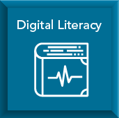 Digital citizenship icon Digital Literacy