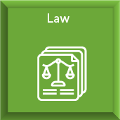 Digital citizenship icon Law