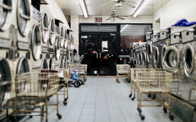 Laundromat in the East Village