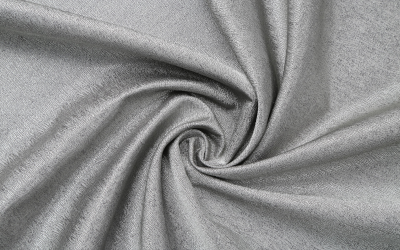 Grey polyester fabric