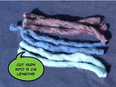 cut yarn