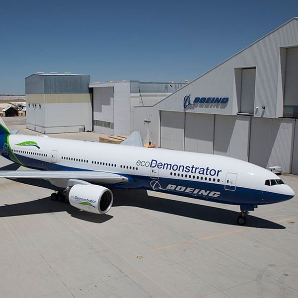 Boeing 777 Ecodemonstrator aircraft 