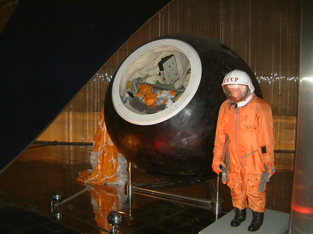 Yuri Gagarin Capsule and space suit