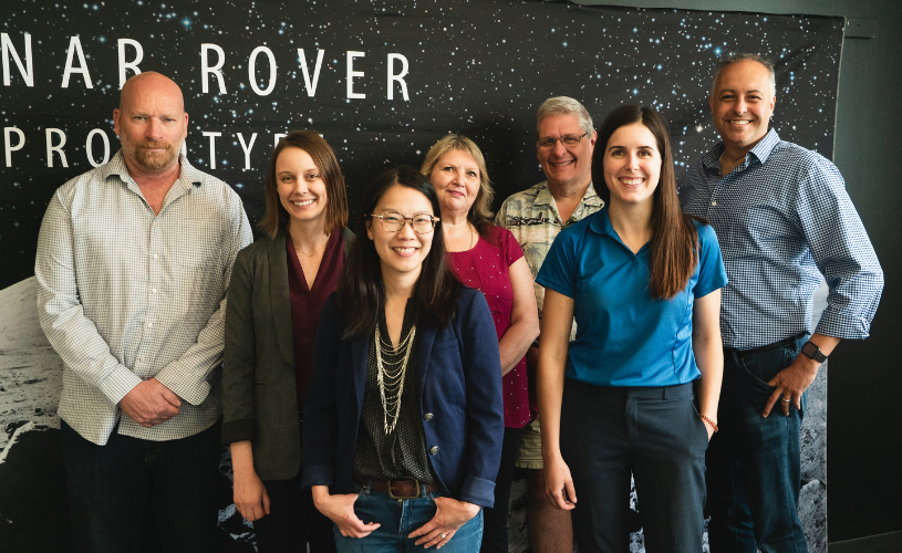 The Lunar Rover Challenge Project team