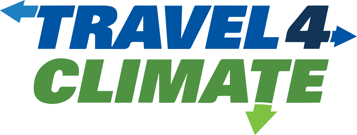 Travel 4 Climate Text Logo 