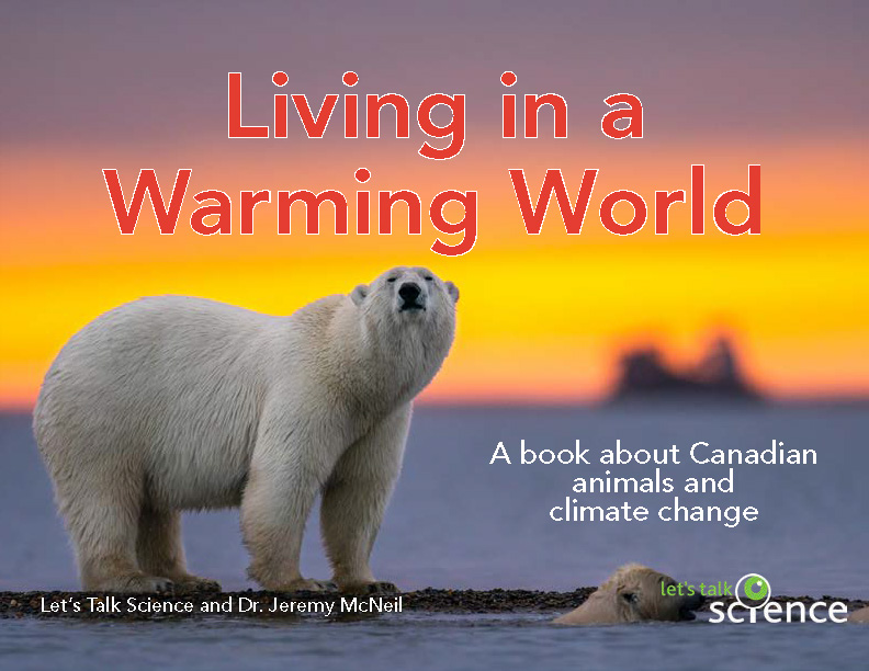 Front cover of Living in a Warming World Book