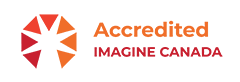 Imagine Canada accredited logo