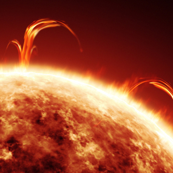 Close up of the Sun’s surface