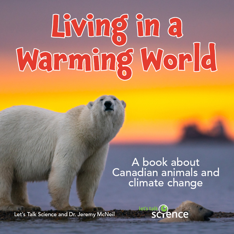 Cover of Living in a Warming World book