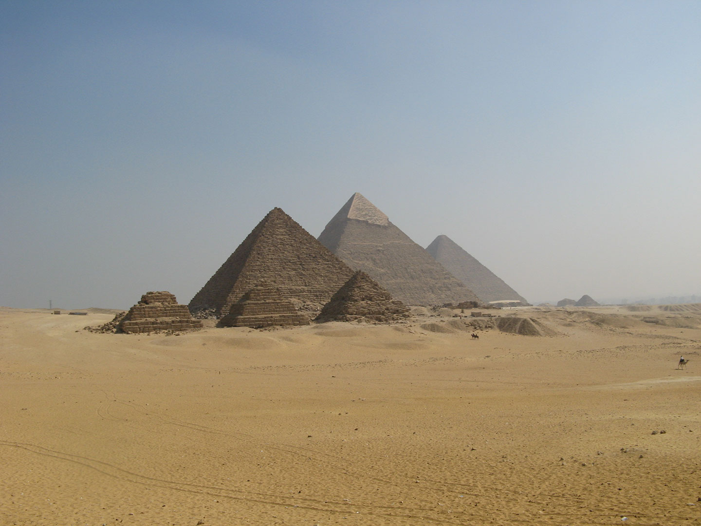 Great Pyramids At Giza, Egypt