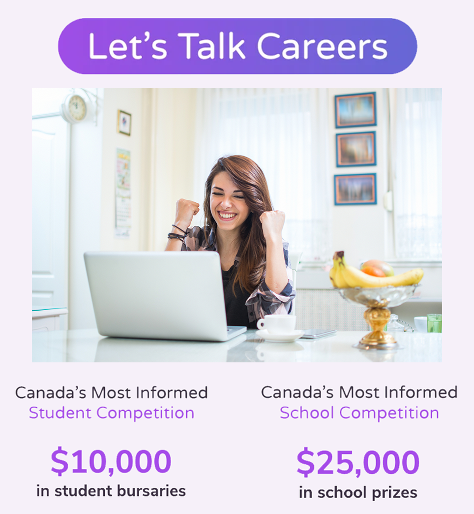 Promo flyer for Let's Talk Careers