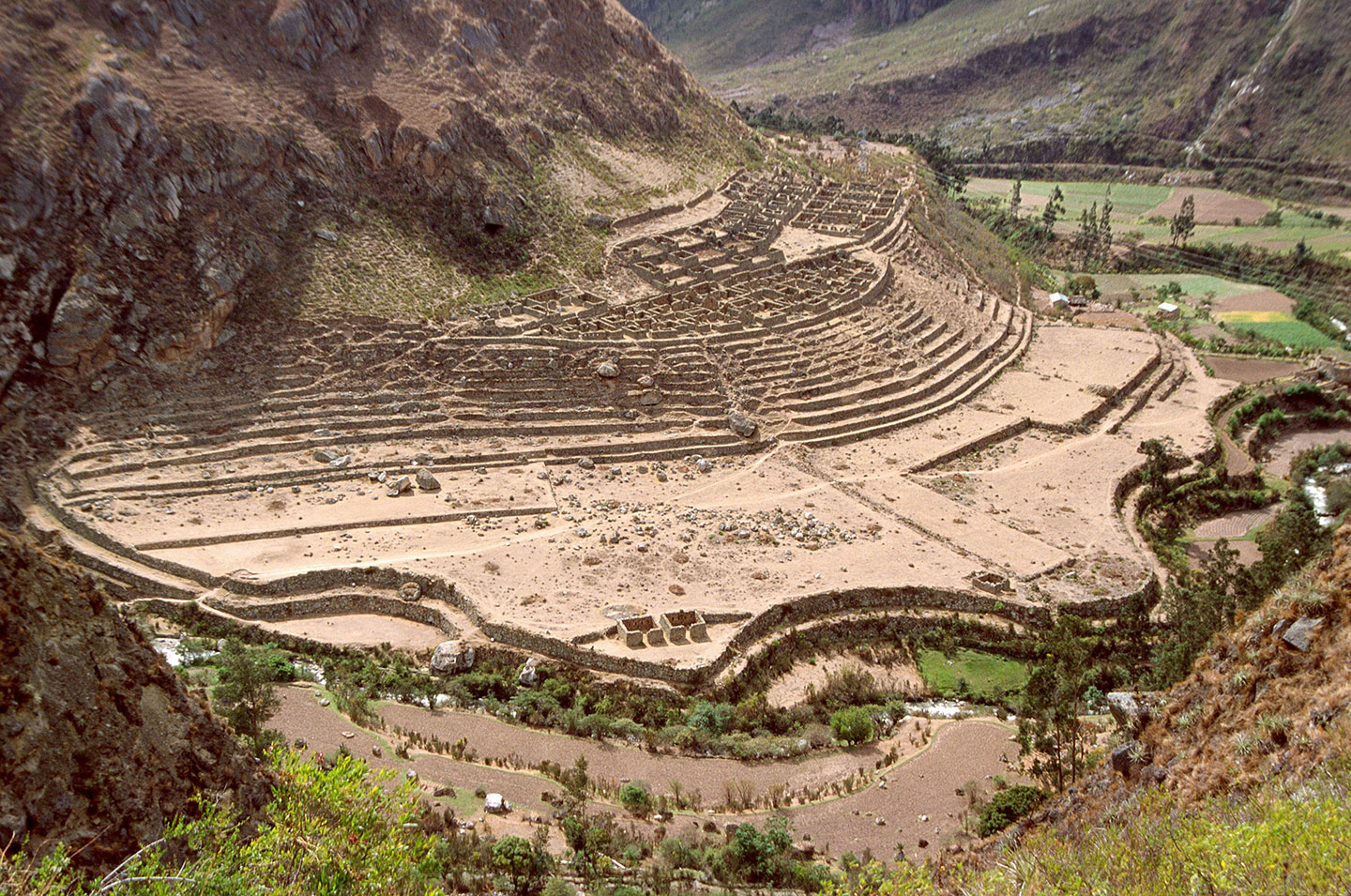 The Llactapata Ruins on the Inca Trail
