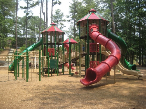 Playground slides 