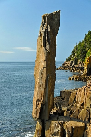 Balancing Rock in Nova Scotia 