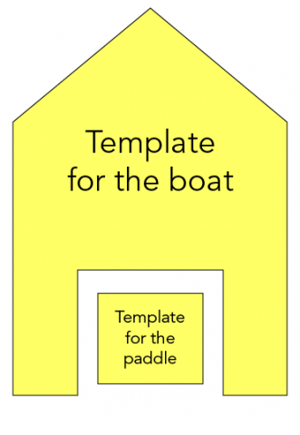 Template for the paddleboat
