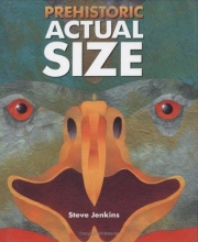 Cover of Prehistoric Actual Size by Steve Jenkins