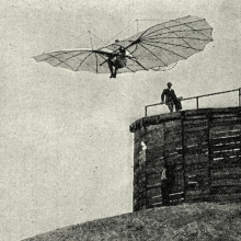 Otto Lilienthal's flying machine