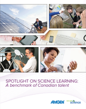 Cover - Spotlight on Science Learning: A benchmark of Canadian talent