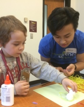 Our Stories: Student Volunteer Finds Homemade Slime Can Stretch Minds