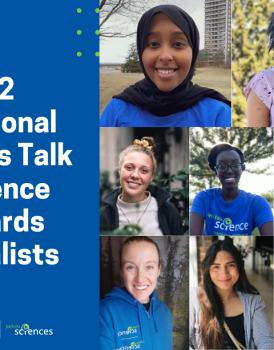 2022 National Let's Talk Science Awards Finalists