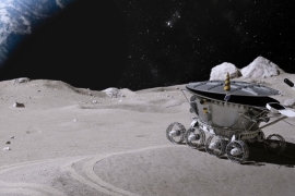 Rover on the Moon