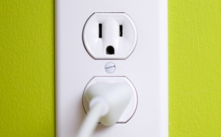 Do you see a face in that electric socket? (michaeljmc, iStockPhoto)