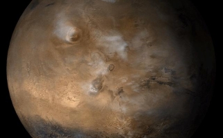 The face of the planet Mars (NASA)
