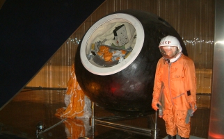Yuri Gagarin Capsule and space suit