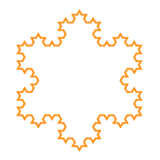 A further repeat on the Koch snowflake