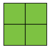 Square made of squares