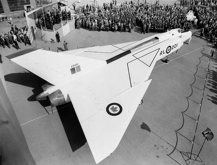 The Avro Arrow in 1957