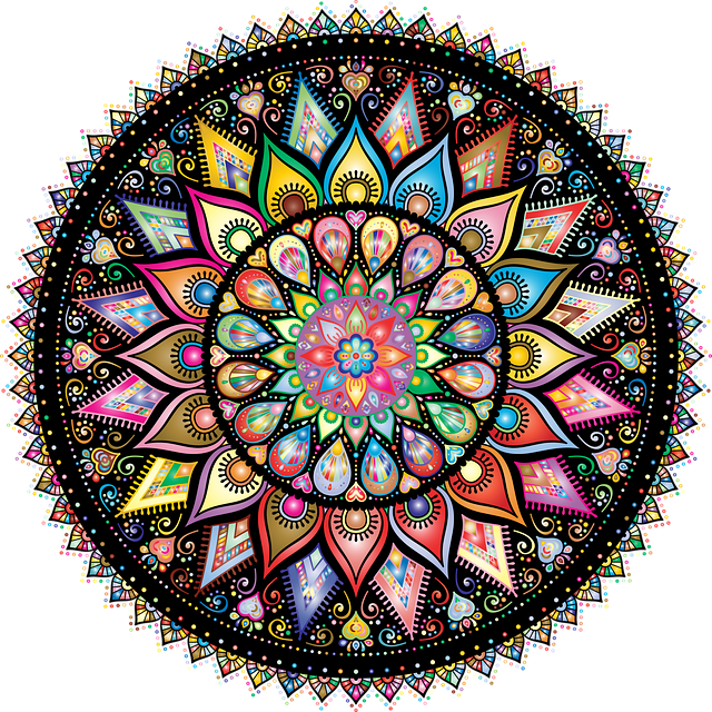Colourful mandala