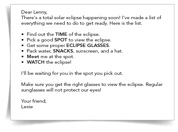 Lexie's Eclipse wish list