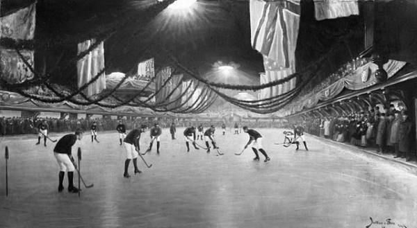 Victoria Skating Rink in Montreal, 1893 