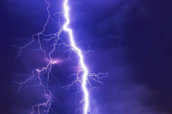 Lightning has a lot of electrical energy 