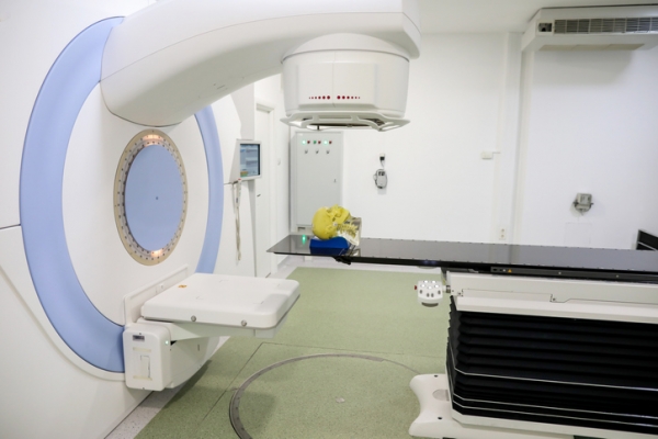 Small linear accelerator used to treat cancer